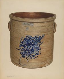 Crock, probably 1938. Creator: Yolande Delasser