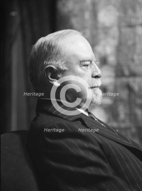 Crocker, William H., Mr., portrait photograph, 1928 Oct. 26. Creator: Arnold Genthe.