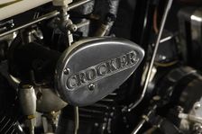Crocker big tank V twin 1937. Artist: Simon Clay