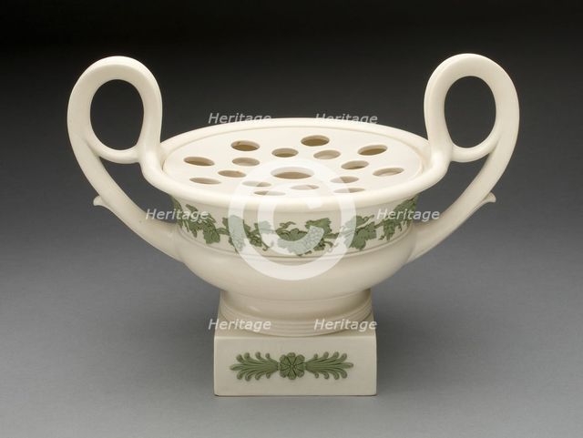 Crocus Pot, Burslem, c. 1820. Creator: Wedgwood.