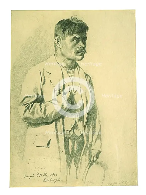 Croatian, 1908. Creator: Joseph Stella.