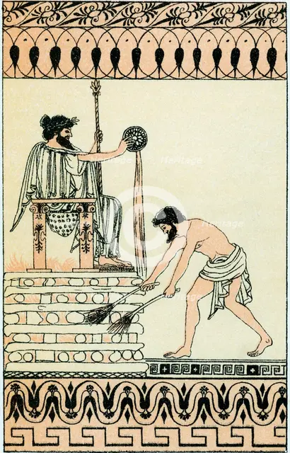 Croesus, last king of Lydia from c560 BC. Artist: Unknown