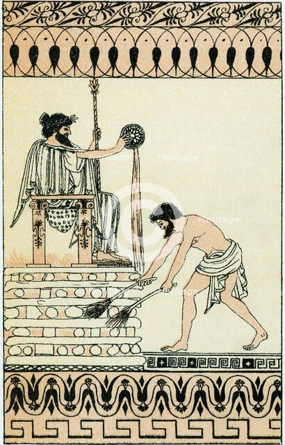 Croesus, last king of Lydia from c560 BC. Artist: Unknown