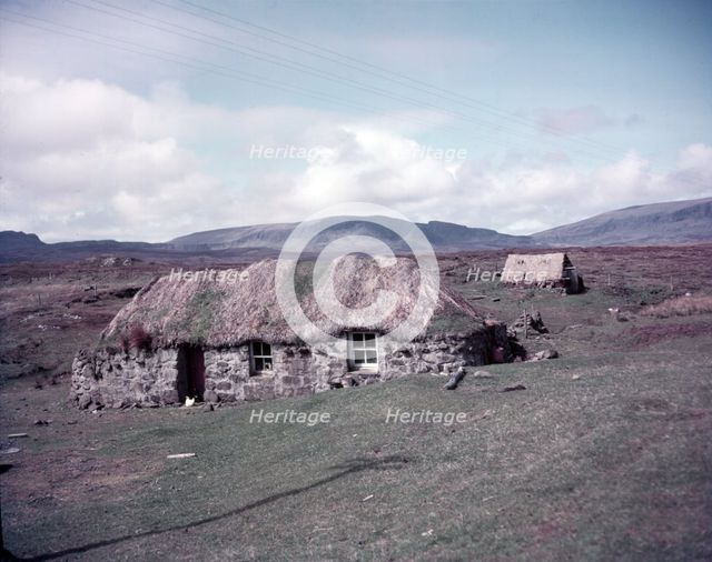 Crofter's hut at Rigg, Isle of Skye, Scotland, c1955. Creator: Arthur Charles Kirby Ware.
