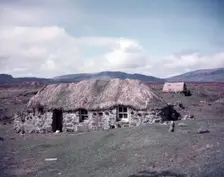 Crofter's hut at Rigg, Isle of Skye, Scotland, c1955. Creator: Arthur Charles Kirby Ware