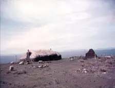 Crofter's hut at Score Bay, Isle of Skye, Scotland, c1955. Creator: Arthur Charles Kirby Ware