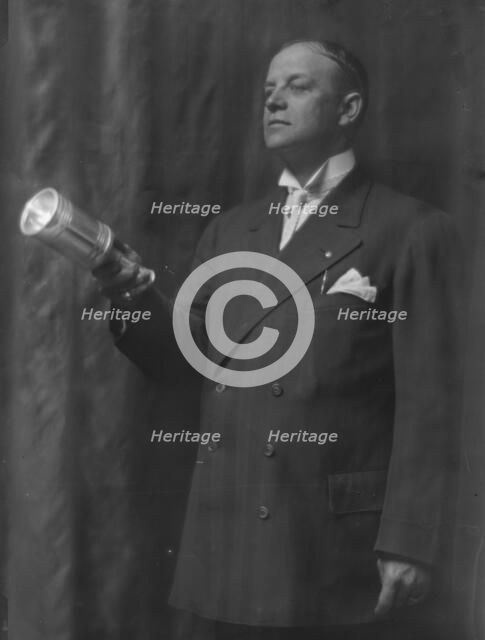 Croker, Chief, portrait photograph, 1912 Apr. 30. Creator: Arnold Genthe.