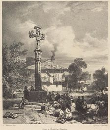 Croix de Moulin-les-Planches, 1827. Creator: Richard Parkes Bonington