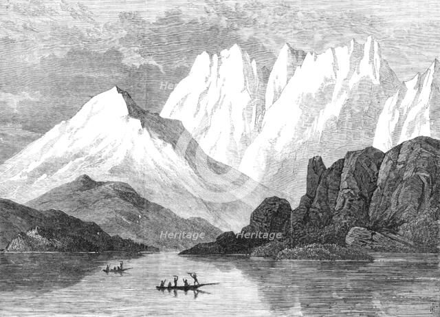 Crooked Reach, Strait of Magellan, 1869. Creator: Unknown.