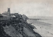 Cromer - Showing the Church on the Cliffs 1895