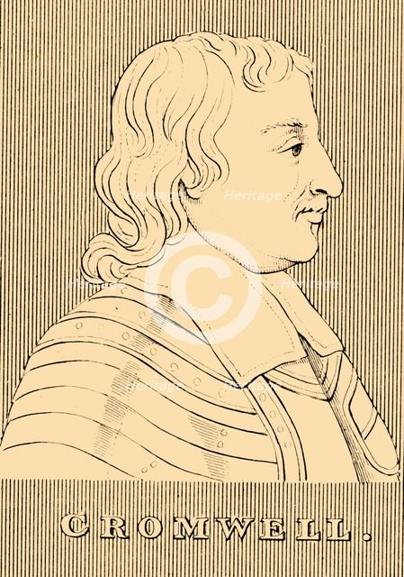 'Cromwell', (1599-1658), 1830. Creator: Unknown.
