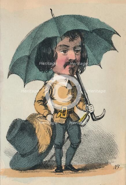 'Cromwell', 1856. Artist: Alfred Crowquill.