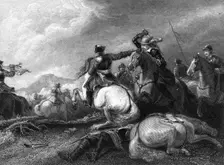 Cromwell at the Battle of Marston Moor, 2 July 1644, (19th century). Creator: Unknown