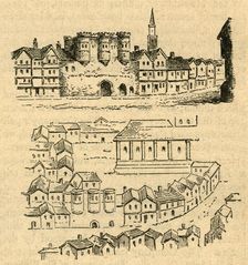 Cromwell House, From Aggas's Map (1897). Creator: Unknown