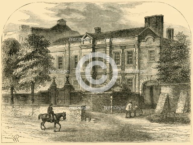 'Cromwell House, Highgate', c1876. Creator: Unknown.