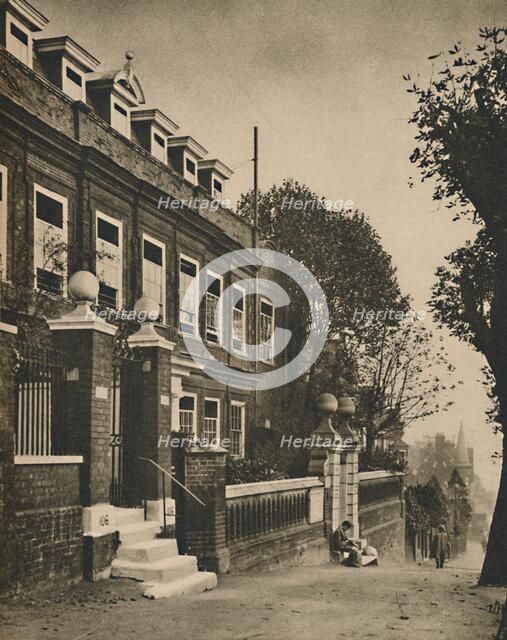 'Cromwell House on Highgate Hill, A Mansion of the Seventeenth Century', c1935. Creator: Donald McLeish.
