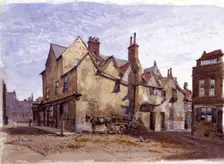 Cromwell House, Smithfield, London, 1880. Artist: John Crowther