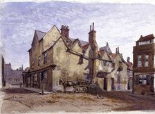 Cromwell House, Smithfield, London, 1880. Artist: John Crowther