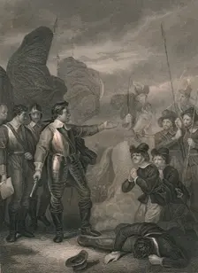 Cromwell Suppressing The Mutiny in the Army c1640s, (mid 19th century). Creator: J Rogers