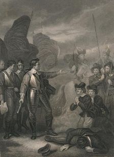 Cromwell Suppressing The Mutiny in the Army c1640s, (mid 19th century). Creator: J Rogers