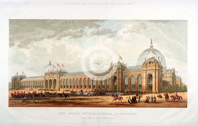 Cromwell Road, Kensington, London, 1862. Artist: Anon
