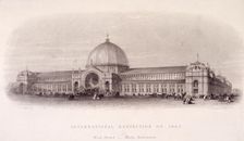 Cromwell Road, Kensington, London, 1862. Artist: John Le Keux