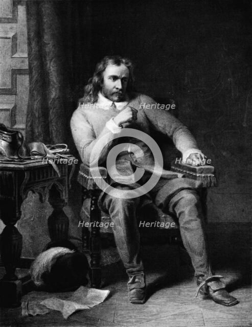 'Cromwell Resolving to Refuse the Crown', c1858, (1911). Artist: Charles Lucy.