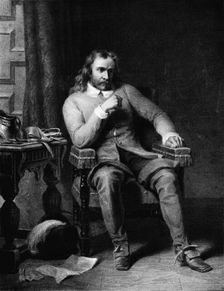 Cromwell Resolving to Refuse the Crown c1858, (1911). Artist: Charles Lucy