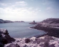 Cromwell's Castle and Shipman's Head, Scilly Isles, c1955. Creator: Arthur Charles Kirby Ware