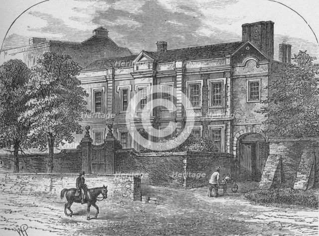 'Cromwell's House, Highgate', 1890. Artist: Unknown.