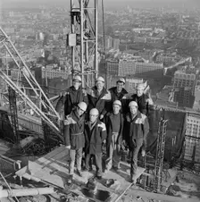 Cromwell Tower, Silk Street, Barbican, City of London, GLA, 25 Jan 1969 - 27 Jan 1969. Creator: John Laing plc