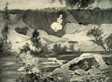 Cronje's Stronghold on the Modder River 1900. Creator: HC Seppings Wright