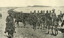Cronje's Force on their March South 1900. Creator: Sidney E Paget