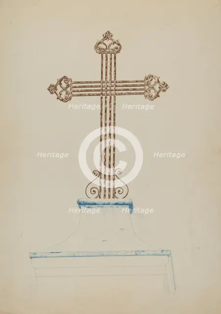 Cross, 1935/1942. Creator: Ray Price.