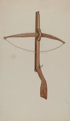 Cross Bow, 1935/1942. Creator: Unknown