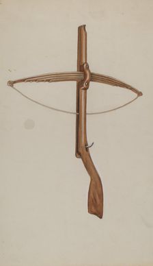 Cross Bow, 1935/1942. Creator: Unknown