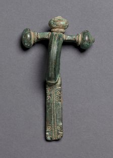 Cross-bow Fibula, 1-200. Creator: Unknown