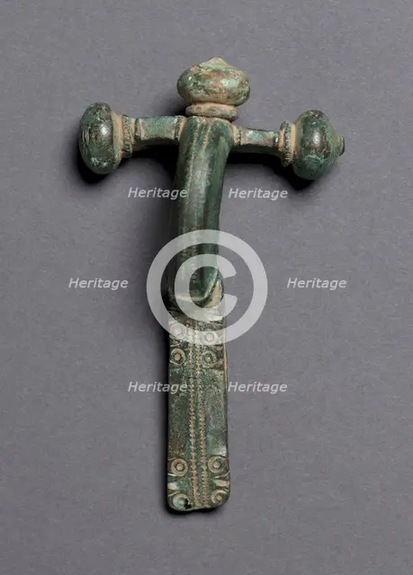 Cross-bow Fibula, 1-200. Creator: Unknown.