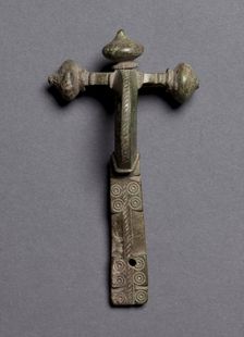 Cross-bow Fibula, 1-200. Creator: Unknown