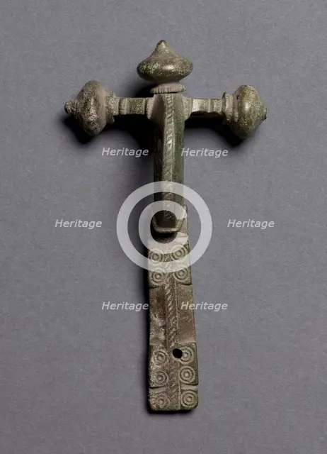 Cross-bow Fibula, 1-200. Creator: Unknown.
