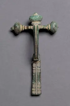 Cross-bow Fibula, c. 1-200. Creator: Unknown