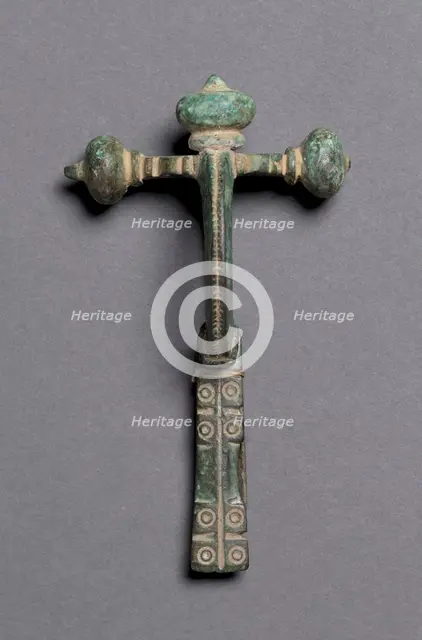 Cross-bow Fibula, c. 1-200. Creator: Unknown.