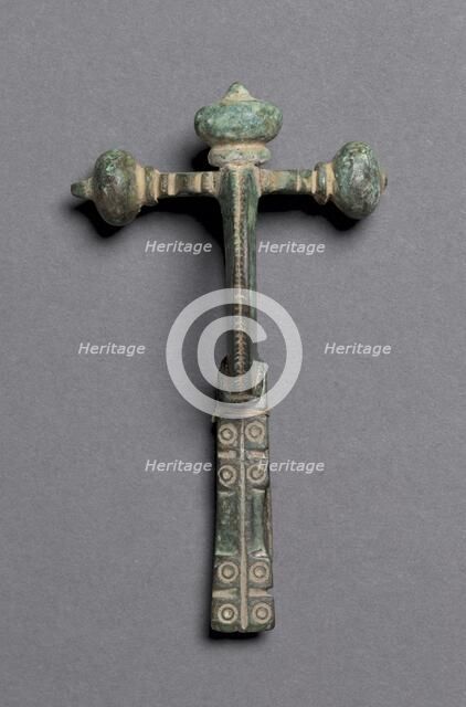 Cross-bow Fibula, c. 1-200. Creator: Unknown.