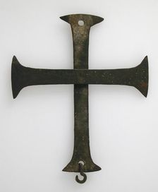 Cross, Byzantine, 6th century or later. Creator: Unknown