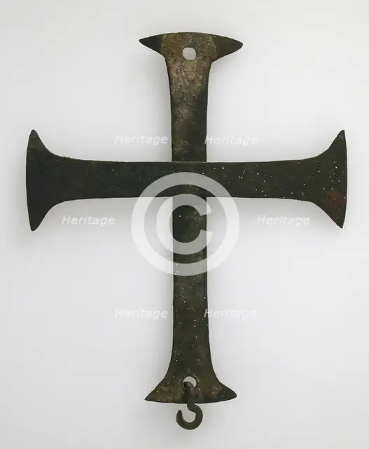 Cross, Byzantine, 6th century or later. Creator: Unknown.
