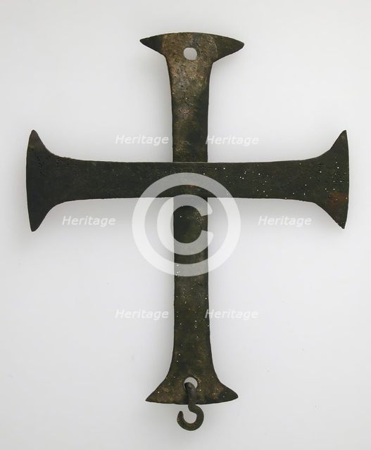 Cross, Byzantine, 6th century or later. Creator: Unknown.