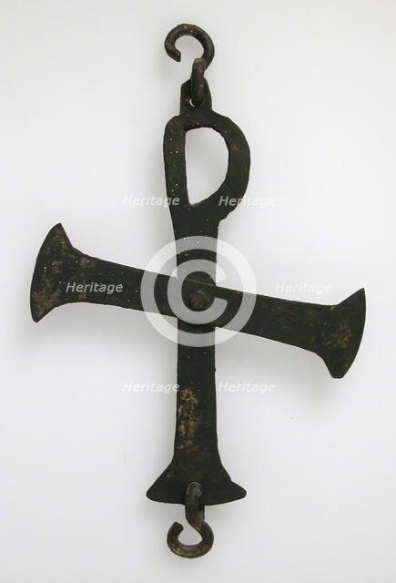 Cross, Byzantine, 6th century or later. Creator: Unknown.