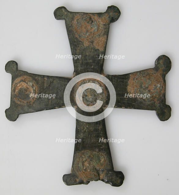 Cross, Byzantine, 9th-12th century. Creator: Unknown.