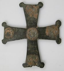 Cross, Byzantine, 9th-12th century. Creator: Unknown