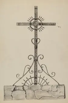 Cross, c. 1936. Creator: Al Curry